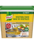 Knorr Professional Ultimate Vegetable Paste Base Gluten Free, Vegetarian, No Artificial Flavors or Preservatives, No MSG added, Colors from Natural Sources, 1 Pound (Pack of 6)