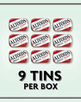 Altoids Smalls Peppermint Breath Mints 0.37 Ounce Tin Pack of 9