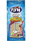 Fini Sour Tongues 6 Colour Belt 100g (pack of 3)