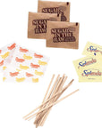 Sugar & Sweetener Assortment Packets Packaged by Bools, Sugar Packets, Splenda, Brown Sugar, Plus Bools Wooden Coffee Stirrers (300 Pack) Sugar Packets for Home, Office, Coffee, Bar, Gift