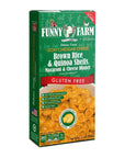 Funny Farm A2 Milk Gluten Free Macaroni and Cheese  Brown Rice  Quinoa Pasta with Cheddar Cheese Flavor  Goat Cheese Mac and Cheese Dinner Bundle  A2 Goat Milk Cheese Powder Base with GlutenFree Noodles  Goats Milk Based Cheddar Cheese