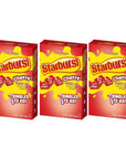 Starburst Singles To Go Zero Sugar Drink Mix - 6 CT Per Box (Pack of 3), 0.59 Ounce