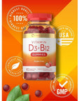 Carlyle Vitamin D3 + B12 Complex Gummies | 90 Count | Vegetarian, Non-GMO, and Gluten Free Formula | Natural Strawberry Flavor Supplement