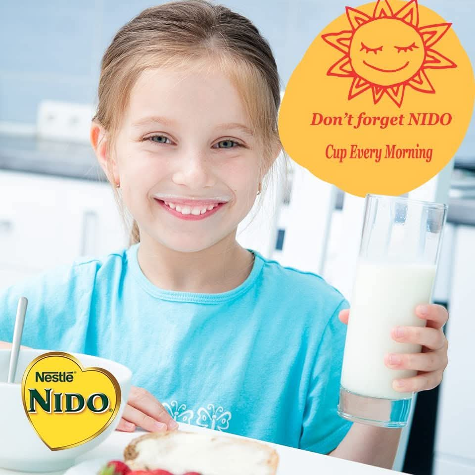 Nestle Nido Fortified Rich in Fiber Full Cream Milk Powder 900 g  32 oz