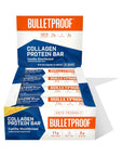 Bulletproof Vanilla Shortbread Collagen Protein Bars Pack of 12 KetoFriendly Snack with MCT Oil 2g Sugar No Added Sugar GrassFed Collagen