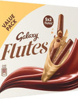 Galaxy Flutes Standard Chocolate Multipack 22.5gx5