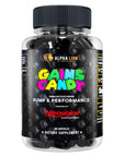 ALPHA LION Gains Candy, Supplement Pills for Muscle Pump & Blood Flow, Nitric Oxide Booster, Supports Mental Focus, Use Daily to Upgrade Workout Performance, 63 Capsules (Nitrosigine)