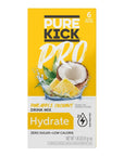 Pure Kick Pro Variety Pack  Strawberry Ice Pop and Pineapple Coconut Powdered Drink Mix  Pack of 2  Zero Calorie  Low Sugar  Hydrate  100 DV of Vitamins A C and E