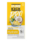 Pure Kick Pro Pineapple Coconut Powdered Drink Mix  Pack of 2  Zero Calorie  Low Sugar  Hydrate  2 Times the Electrolytes  100 of DV for Vitamins AC and E