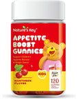 Nature's Key Appetite Booster Gummies - for Kids to Eat More, Support Appetite Stimulant and Weight Gainer -Hawthron Flavor (120 Count, Pack of 1)