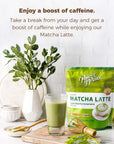 Prince of Peace 3 in 1 Matcha Latte  Instant Beverage  12 Sachets  Easy to Brew  Authentic Japanese Matcha Powder  Natural Ingredients  Natural Antioxidants  Authentic Rich Taste