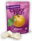 Crispy Green Natural Freeze-Dried Fruit, Single-Serve, No Sugar Added, Pear 0.53 Ounce (Pack of 12)