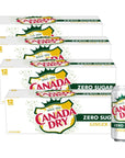 Canada Dry Zero Sugar Ginger Ale Soda Soft Drink Cans  4 Cases 48 Cans