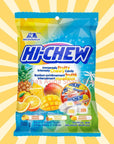 Hi Chew Candy 2 Different Flavors Fantasy Mix and Berry Mix Fruity Chewy Japanese Candy Variety Pack of 2 Tropical  Sour Mix