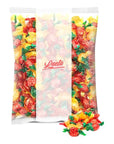 Old Fashioned Hard Candy Assortment Butterscotch Cinnamon Strawberry Bon Bons 1 Pound Bag  Approx 85 Count