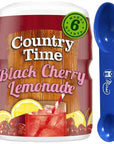 Country Time Black Cherry Lemonade Naturally Flavored Powdered Drink - 18.3 oz