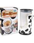 Hog Wild Moo Mixer Supreme Chocolate Milk Mixing Cup  Automatically Mixes Powder and Syrup  Stir and Drink in 1 Glass 16 oz