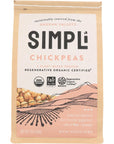 SIMPLi Regenerative Organic Certified  Chickpeas 12 OZ