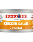 Bumble Bee Snack on the Run Chicken Salad with Crackers Kit 35 oz  Ready to Eat Spoon Included  Shelf Stable  Convenient Protein Snack