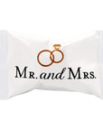 The Dreidel Company Mr  Mrs Wedding Buttermints Mint Candies After Dinner Mints Butter Mint Candy FatFree Individually Wrapped 110 Pieces