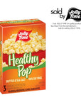 Jolly Time Healthy Pop Microwave Popcorn Low Fat Gluten Free NonGMO Healthy Pop  Butter  Sea Salt 3 Ounce Pack of 12