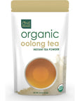 ONE ORGANIC Instant Tea Powder Oolong  44 oz  125 Servings  USDA Certified Organic  100 Pure Tea  Instant Hot or Iced Tea  Unsweetened