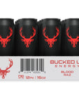 Bucked Up Energy Drink 300mg Blood Raz 12 CT