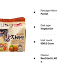 Samyang Ramen Korean Noodles Variety Selection ¼_x005F_x0018_ |t Potato Ramen 5 Pack 423 Ounce