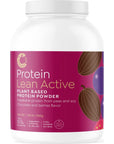 Cáscara Foods - Lean Active Protein, Plant Based, Vanilla Apple, 30 Servings