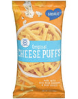 Barbaras Original Cheese Puffs Gluten Free Real Aged Cheese 7 Oz Bag Pack of 12