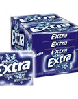 Extra Wrigleys Winterfresh Gum 15 Count Sticks Pack of 10