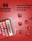 Nitric Oxide Beet Root Gummies - 1500mg for Women Men