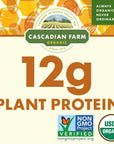 Cascadian Farm Organic Honey Roasted Nut Protein Bars, 5 ct 8.85 oz (Pack of 2)