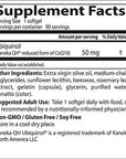 Doctor's Best Ubiquinol with Kaneka QH, Non-GMO, Gluten & Soy Free, Heart Health, 50 mg, 90 Count