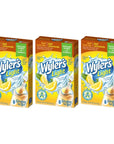 Wylers Light Singles To Go Powder Packets Water Drink Mix Half Iced Tea  Half Lemonade 8 Packets per Box Pack of 3