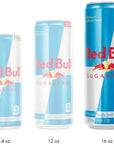 Red Bull Sugar Free Energy Drink 16 Fl Oz 12 Cans