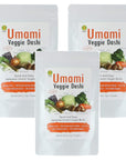 Kinjirushi Umami Veggie Dashi Soup Stock 2.47oz, (7g×10pcs) Vegan, Gluten Free, Savory, Shiitake, Ginger, Japanese, Miso Soup, Powder, Ramen, Ramen Noodles, Keto, Miso