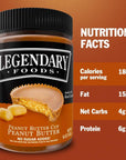 Legendary Foods Peanut Butter Cup Nut Butter | Amazing New Taste With Real Chocolate | Keto Diet Friendly | No Sugar Added - Low Carb (16oz jar)