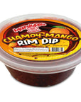 Marranadas Enchilados Chamoy Rim Dip Chamoy sauce Mexican Candy Sweet and Spicy Cup Dressing for Drinks Margaritas Micheladas Dulces Mexicanos 11OZ MangoChamoy