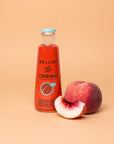 Cipriani Peach Bellini Mix  White Peach Cocktail Mixers with Peach Puree  Sparkling Water  NonAlcoholic Virgin Bellini Drink Add Peach Flavoring to a Cocktail Pack of 4