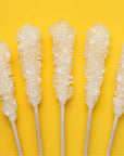 Arash Crystal Rock Candy Big- Naturally Flavored White Sugar Stick Candy Kit 20 Pcs