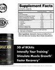 Anabolic Warfare Anabolic BCAA Powder Supplement BCAAs Amino Acids to Fuel Your Workout and Support Muscle Recovery (Strawberry Lime - 56 Servings)