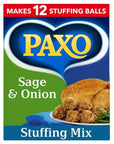 Paxo Sage and Onion Stuffing Mix  85g  Pack of 4 85g x 4