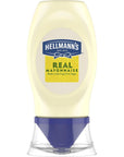 Hellmann's Mayonnaise Real Mayonnaise For a Creamy Sandwich Spread or Condiment Squeeze Bottle Sandwich Spread 5.5 oz