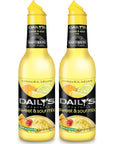 Dailys Cocktail Mixer NonAlcoholic Sweet and Sour Mix 1000 mL  Perfect for Margarita Long Island Iced Tea and other Mixed Drinks  2 PACK