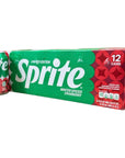 Winter Spiced Cranberry Sprite  Munchie Box Stash Regular Pack of 12 12 Oz Cans