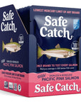 Safe Catch Wild Pacific Pink Salmon Skinless Boneless WildCaught Salmon Fish Pouch Mercury Tested Kosher 12Pack Salmon Pouches 3oz Packets