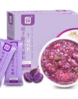 Grape Purple Potato Amorphophallus Congee 1058oz300g 30gx10 pieces Meal breakfast instant oatmeal red jujube breakfast porridge