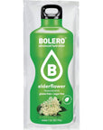 BOLERO  Elderflower Flavored Sugar Free and Low Calorie Powdered Drink Mix Makes 12 Gallon for Strong Flavor or 1 Gallon for Mild Flavor 12 Large Sachets  Europes Favorite Drink Mix