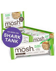 MOSH Apple Cinnamon Oatmeal Plant Based Protein Bars 12pk Keto Snack GlutenFree No Added Sugar 12g Plant Based Protein Lions Mane B12 Vitamins Supports Brain Health Breakfast ToGo